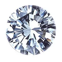 0.58 Carat Round Lab Grown Diamond