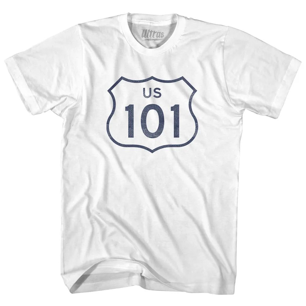 101 Road Sign Womens Cotton Junior Cut T-Shirt