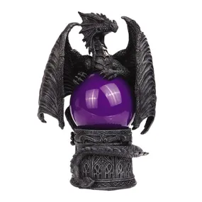 10" Dragon Storm Ball Statue