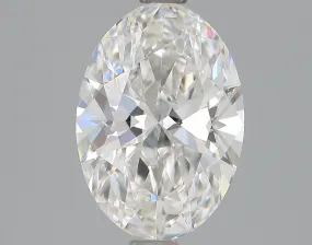 1.71 Carat Oval Lab Grown Diamond