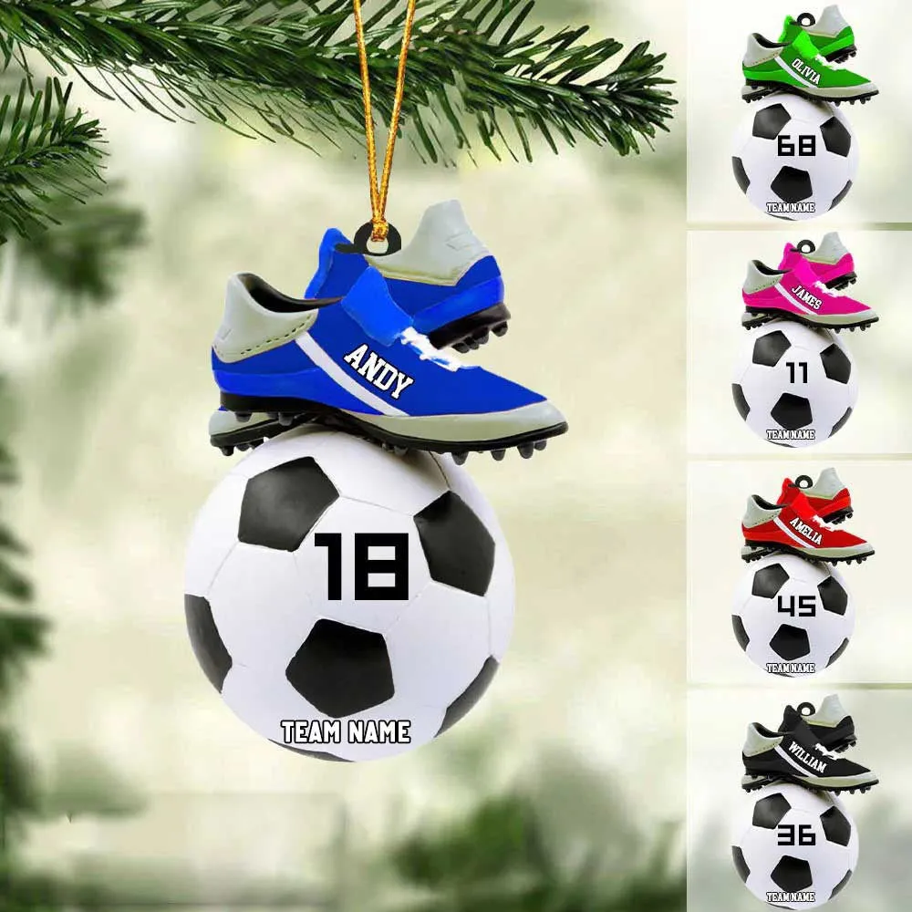 2022 Personalized Soccer Christmas Ornament - Great Gift Idea For Soccer Players & Soccer Lovers