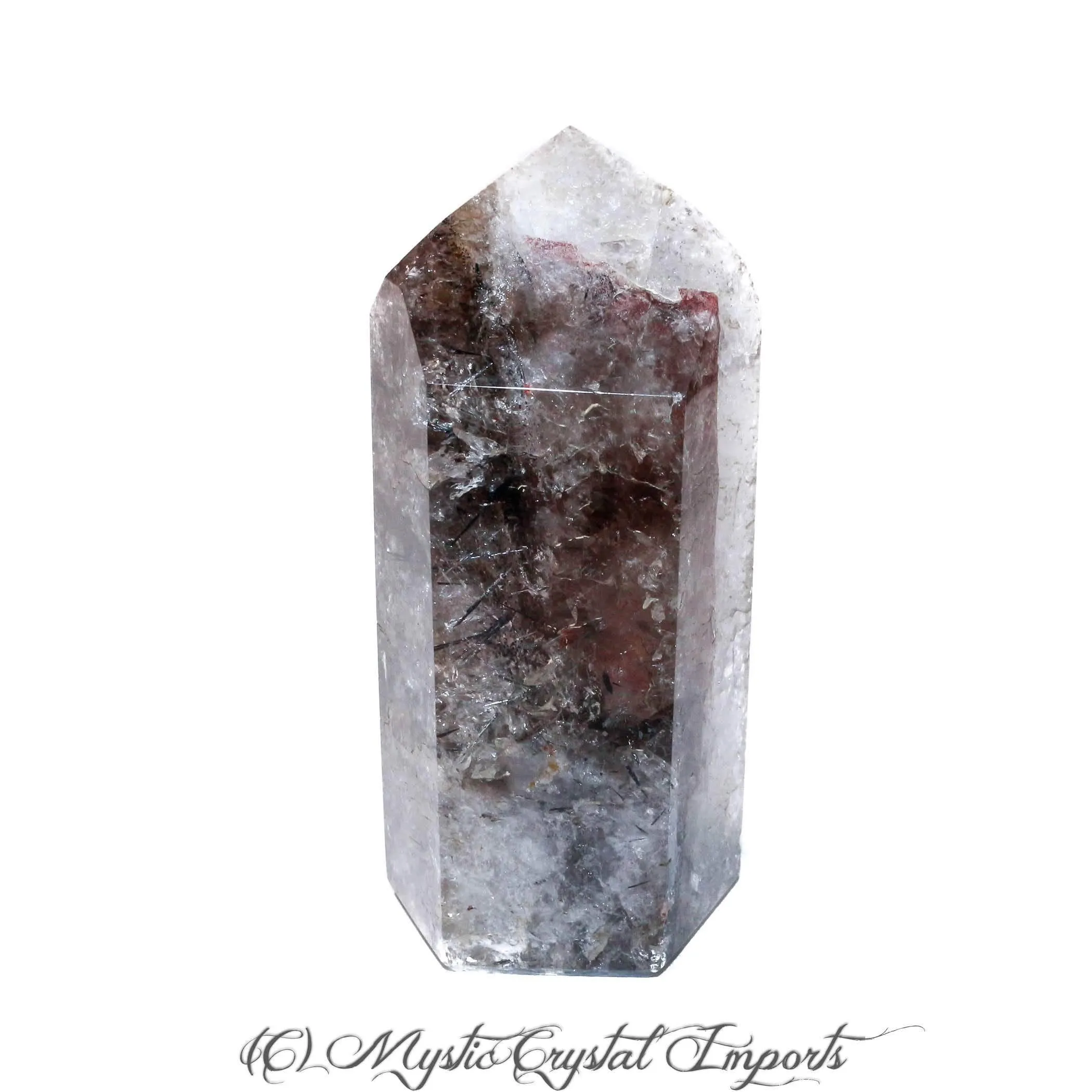 4 1/4 Super 7 - Melody Stone Amethyst Crystal Point (thick)