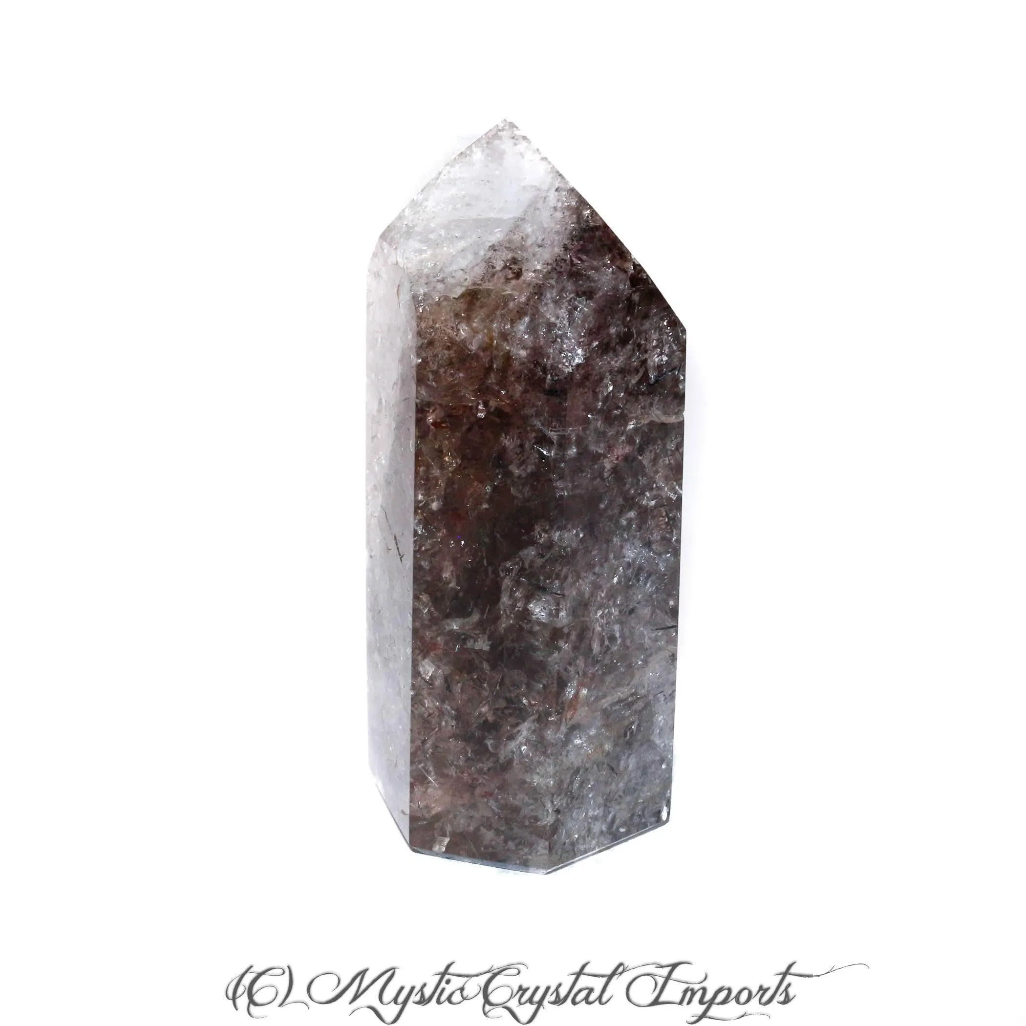 4 1/4 Super 7 - Melody Stone Amethyst Crystal Point (thick)