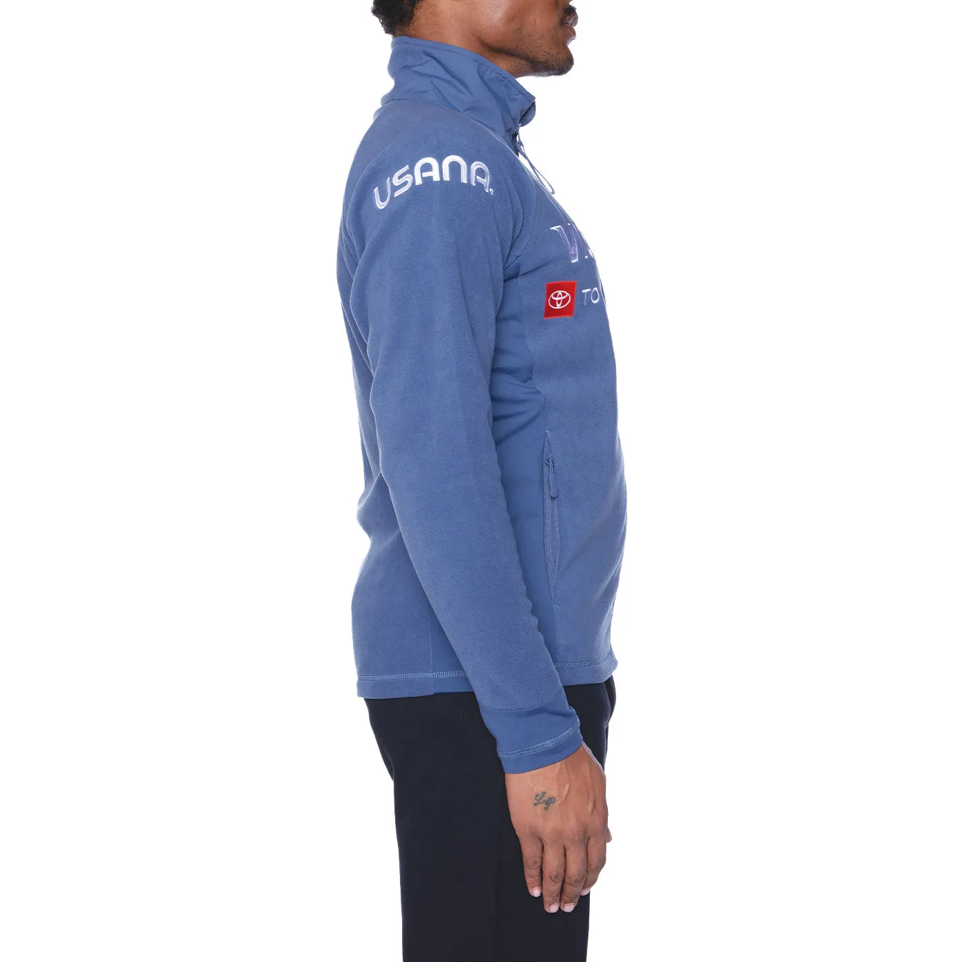 6Cento 687 US Fleece Jacket - Blue Fiord