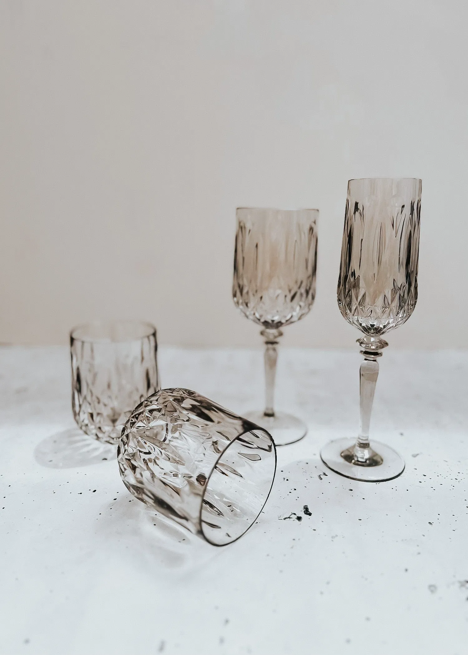 Acrylic Wine Glass Cloud - Set of 6