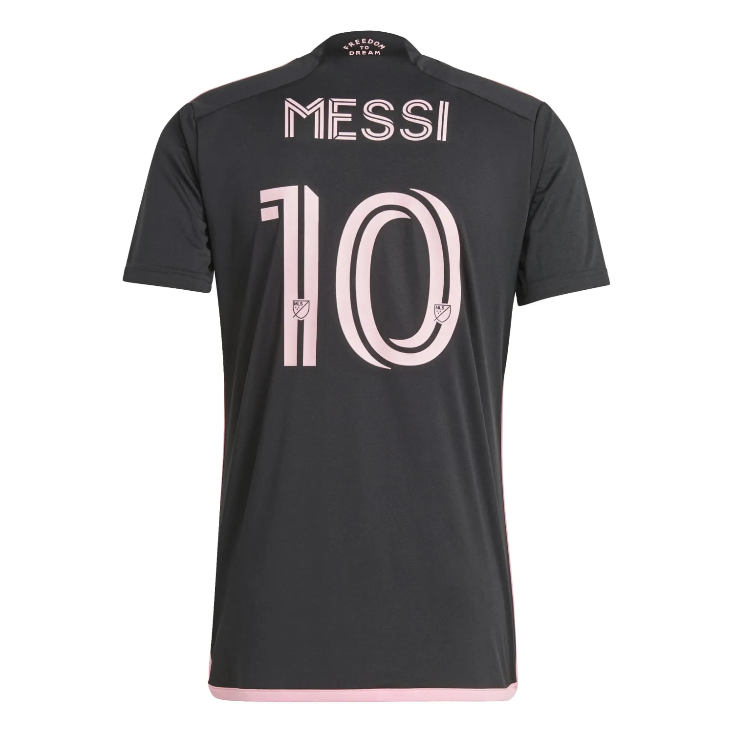 Adidas Men Inter Miami CF 23/24 Messi Away Jersey Black JE9744