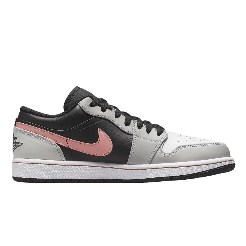 Air Jordan 1 Low Black Grey Pink