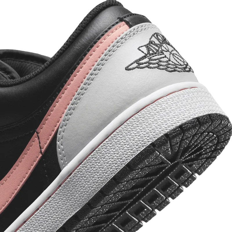 Air Jordan 1 Low Black Grey Pink