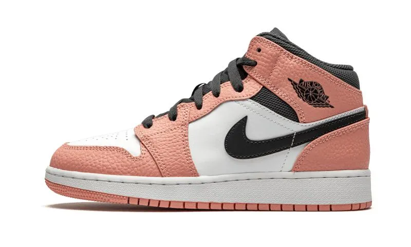 Air Jordan 1 Mid "Pink Quartz (GS)"