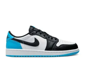 Air Jordan 1 Retro Low OG Black Dark Powder Blue (GS)