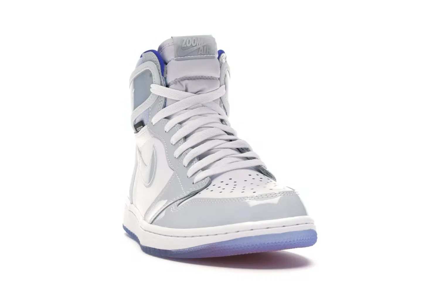 Air Jordan Retro 1 High Zoom White Racer Blue