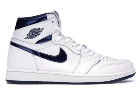 Air Jordan Retro 1 Metallic Navy