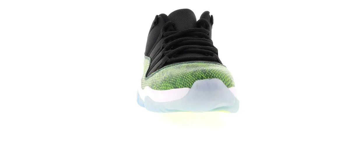 Air Jordan Retro 11 Low Green Snakeskin