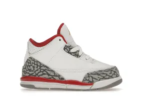 Air Jordan Retro 3 " Cardinal " Toddler ( TD )