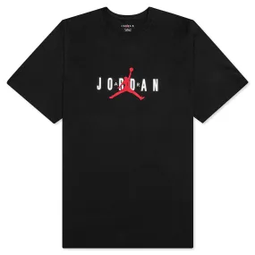 Air Jordan S/S Tee - Black/White/Gym Red