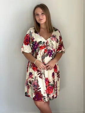 Allora Floral Babydoll Dress