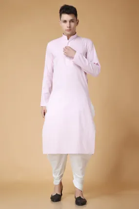 Almond Pink Kurta Salwar Set