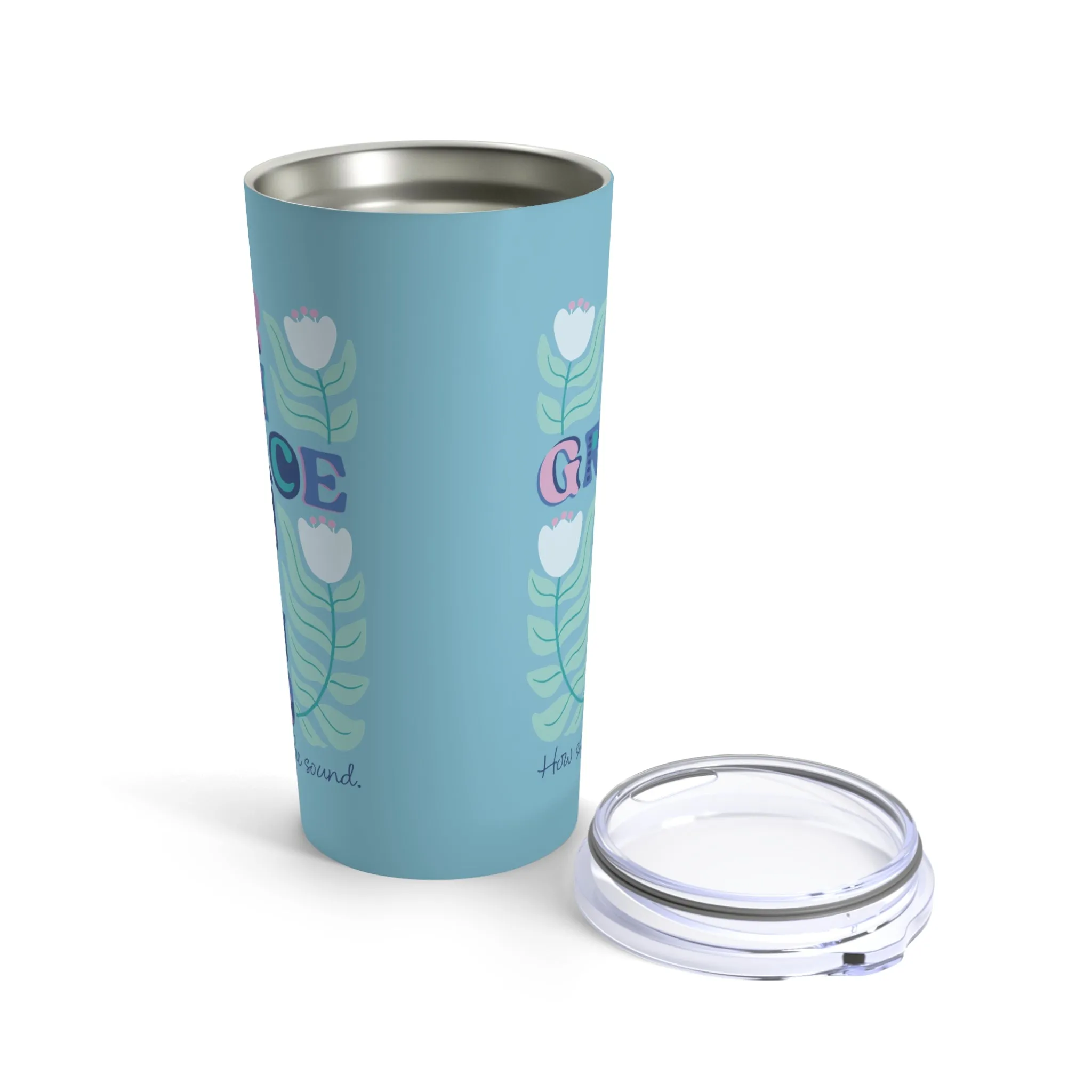 Amazing Grace Cross Tumbler 20oz