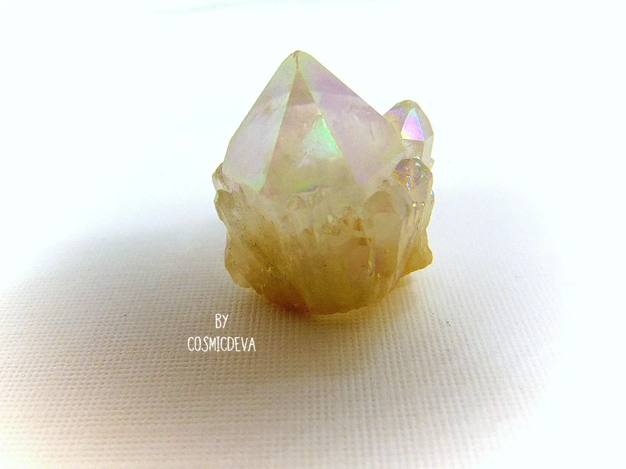 Angel Aura, Angel Aura Quartz Point, Aura Quartz, Iridescence Angel Aura Quartz