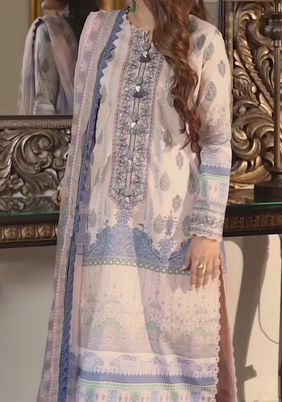 Asim Jofa Asra Pakistani Cambric Dress