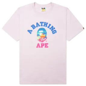 Bape Sunset Beach Tee - Purple