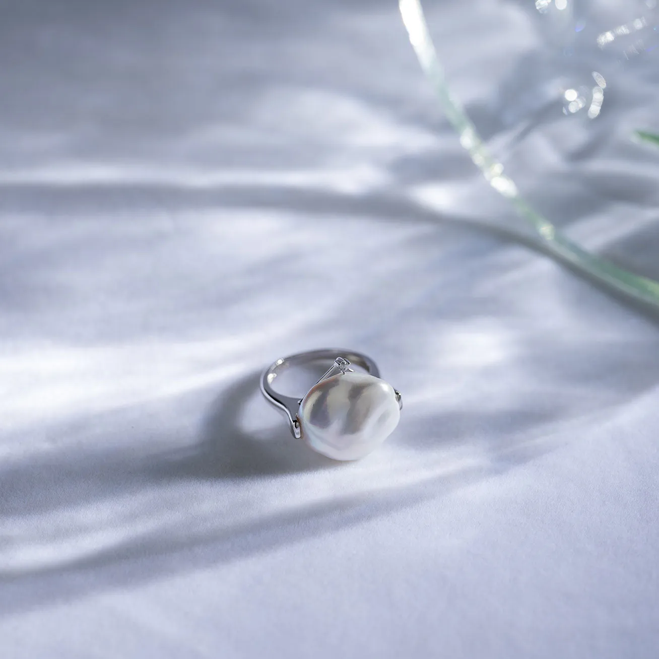 Baroque Freshwater Pearl Ring WR00231