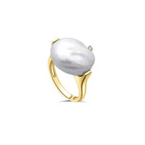 Baroque Freshwater Pearl Ring WR00231