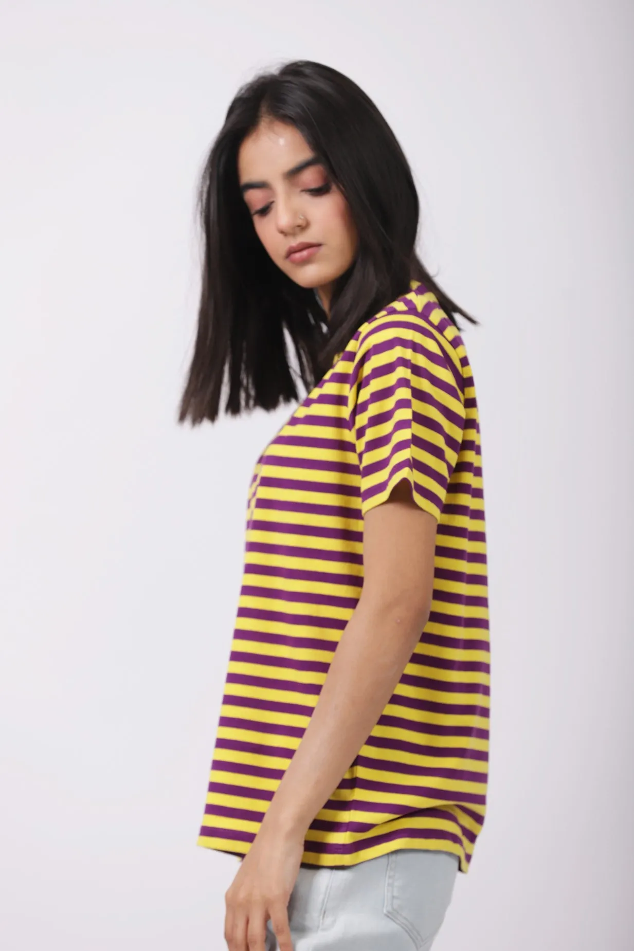 BASIC STRIPED TEE