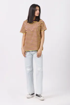 BASIC STRIPED TEE