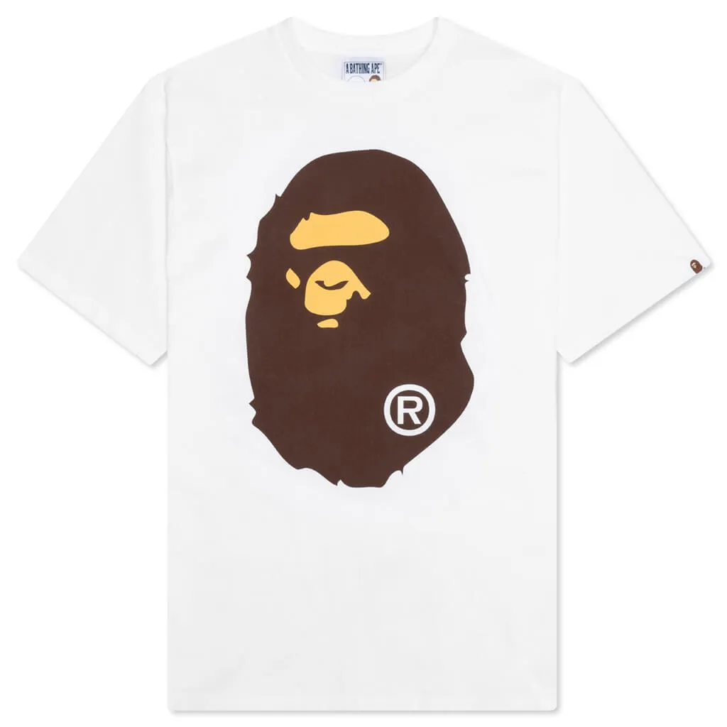 Big Ape Head Tee - White