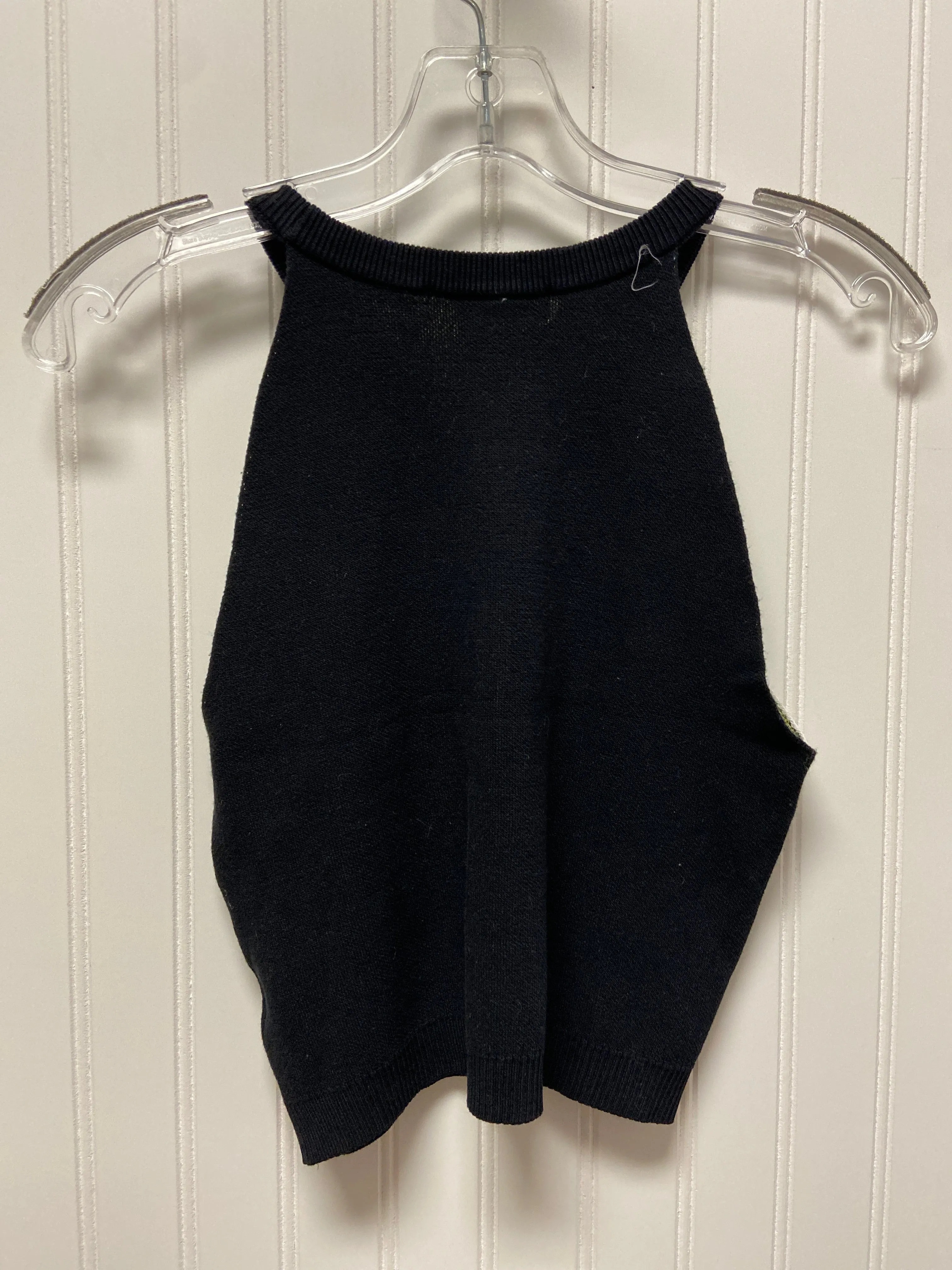 Black Top Sleeveless Basic Clothes Mentor, Size Xl