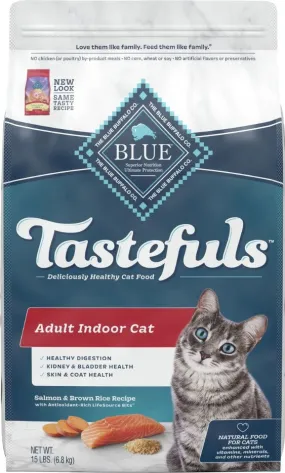 Blue Buffalo Indoor Health Natural Salmon & Brown Rice Adult Dry Cat Food