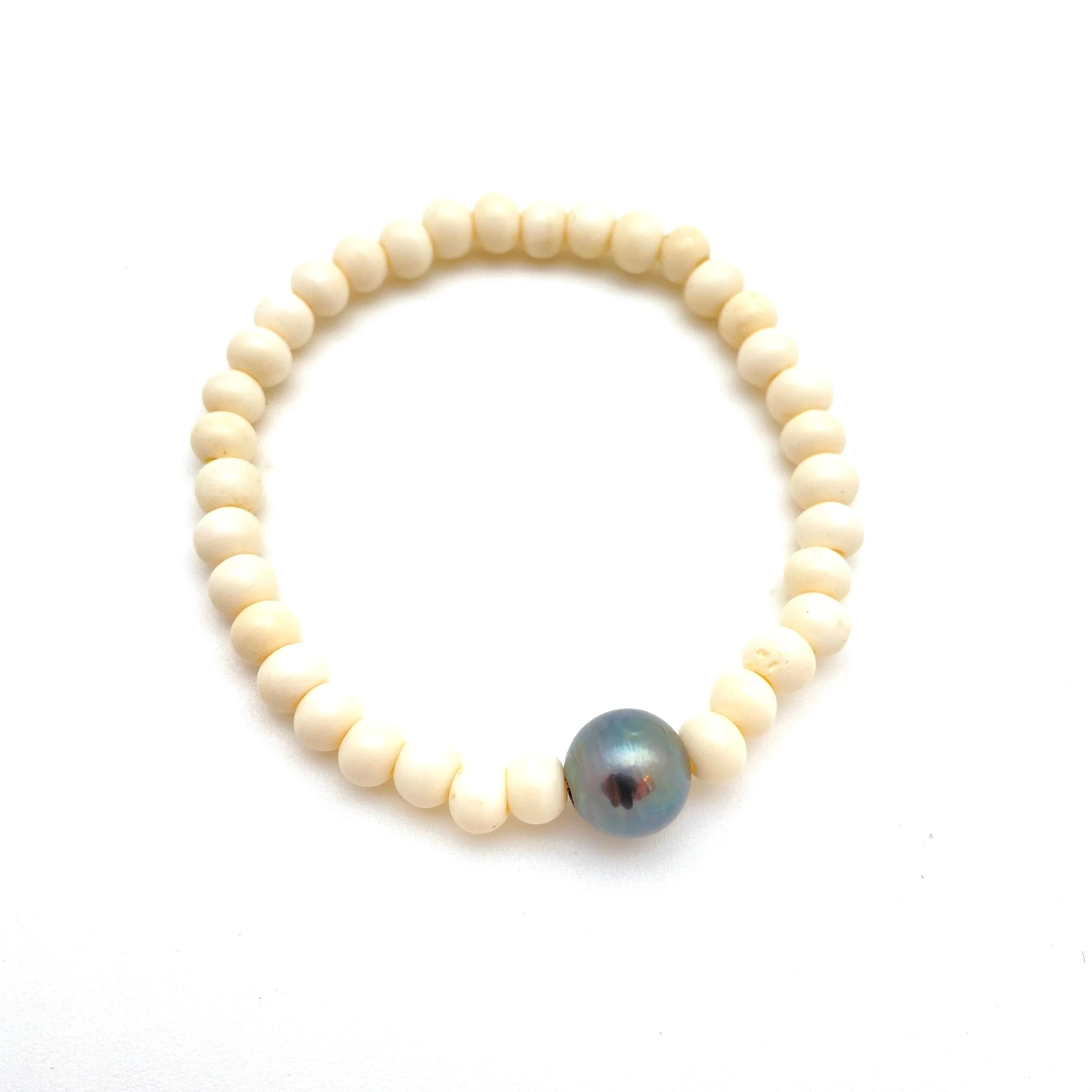 Bone Beaded Bracelet