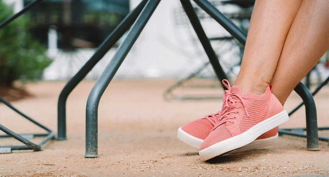 Cannon Knit II Women's Recycled PET Sneakers | Faded Rose