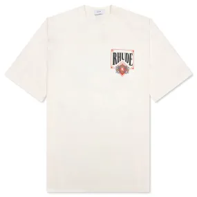 Card Tee - Vintage White