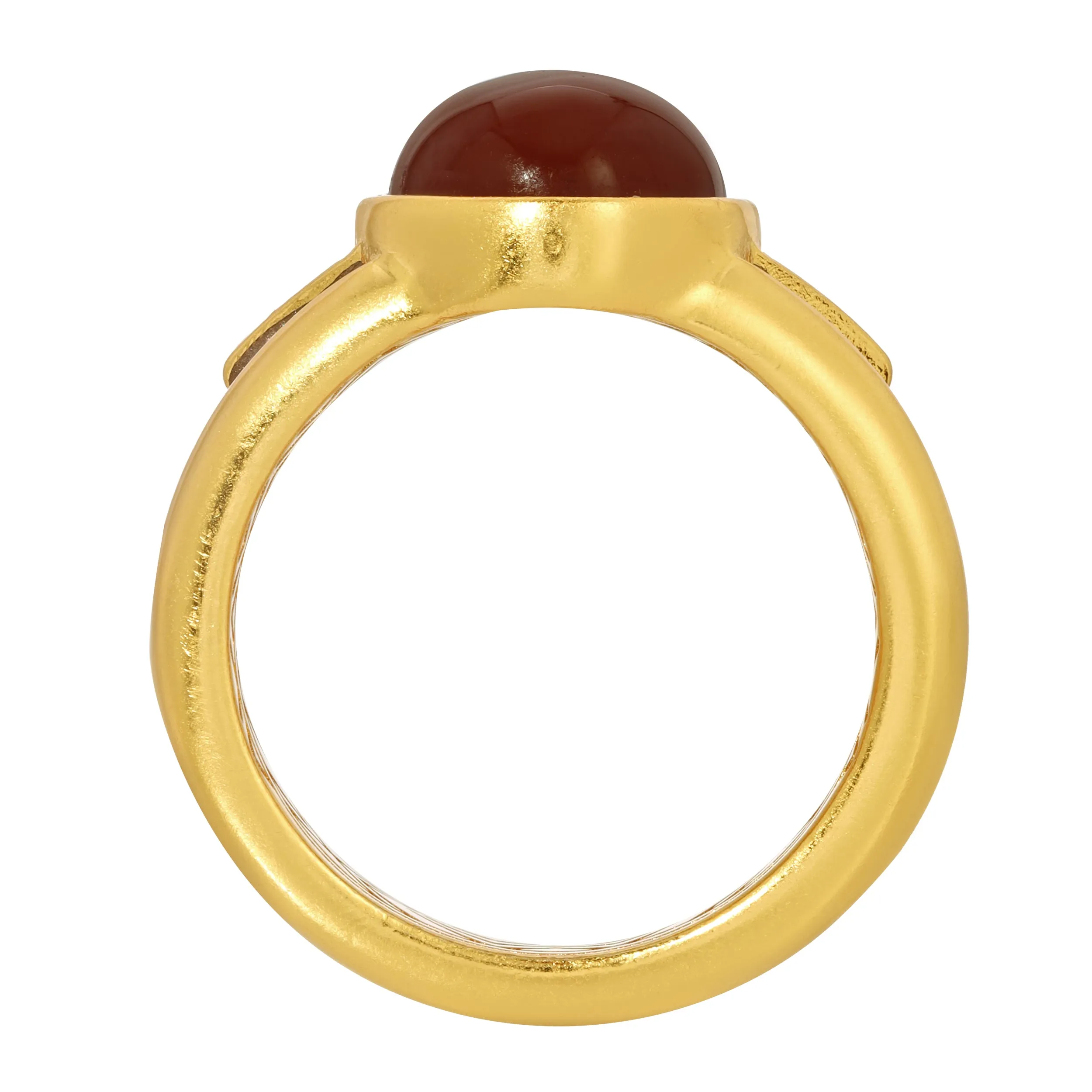 Carnelian Madera Signet Ring