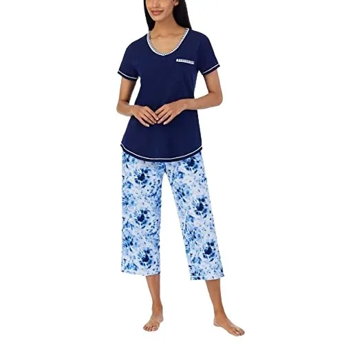 Carole Hochman Women's Pajama Set 4 Piece