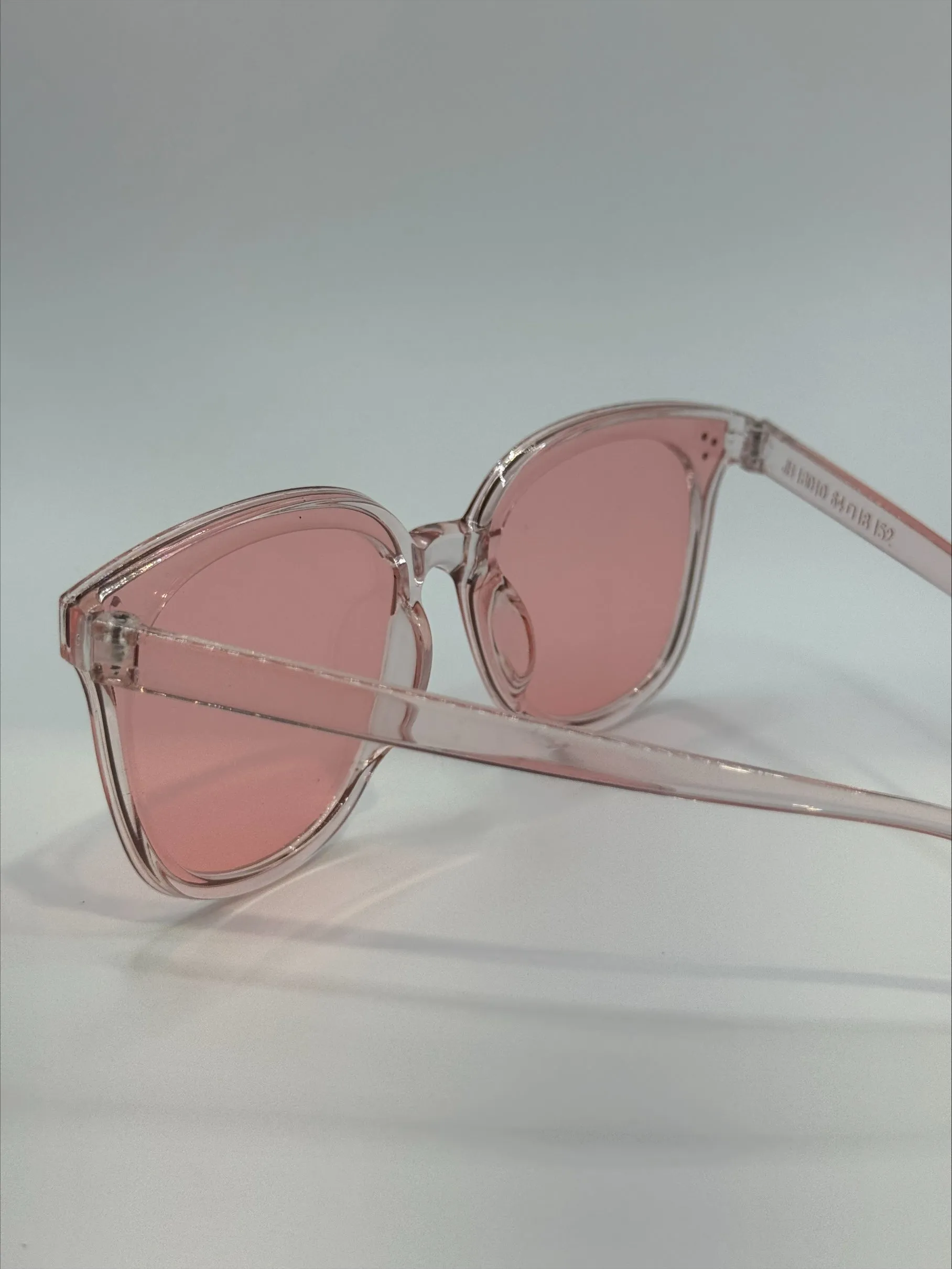 CeeCee Pink Clear Sunglasses