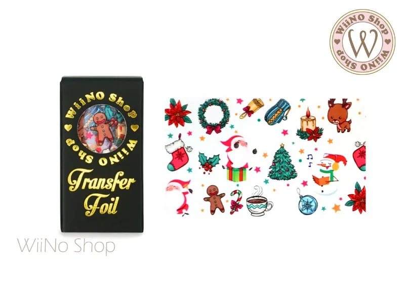 Christmas Nail Transfer Foil (XS-C-10)