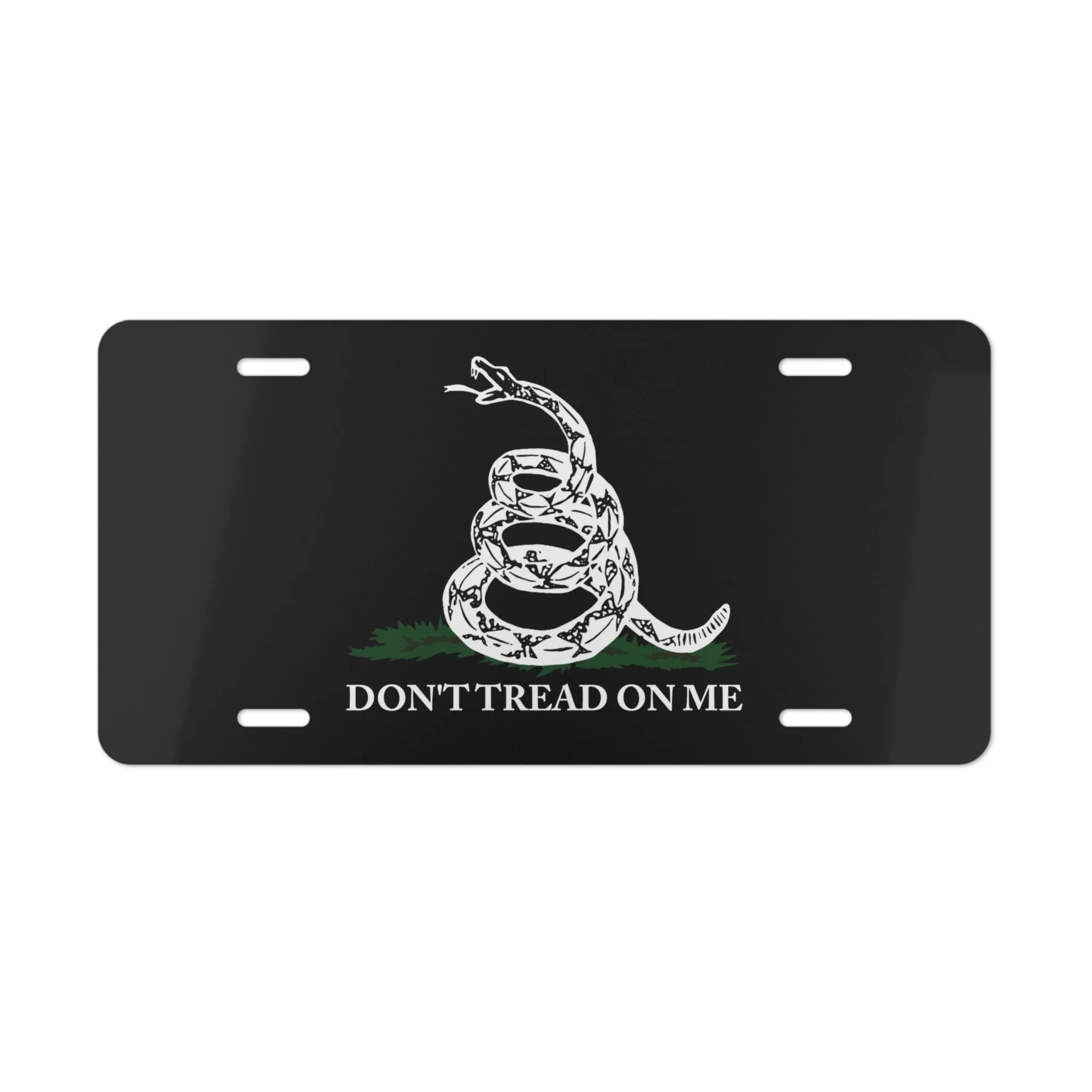 Don't Tread On Me Vanity Plate