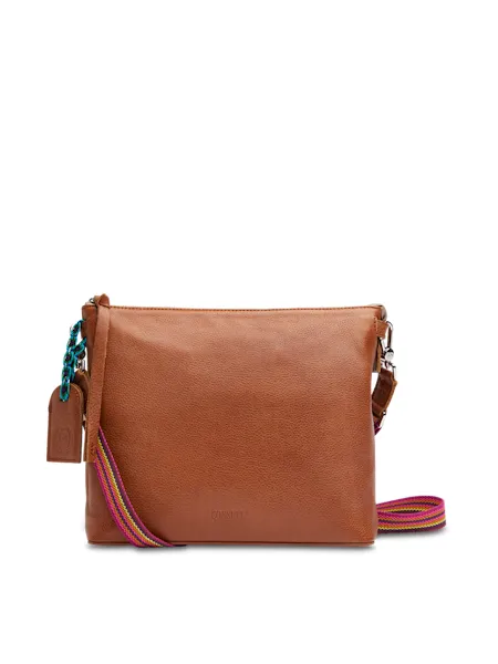 Downtown Crossbody, Brandy by Consuela