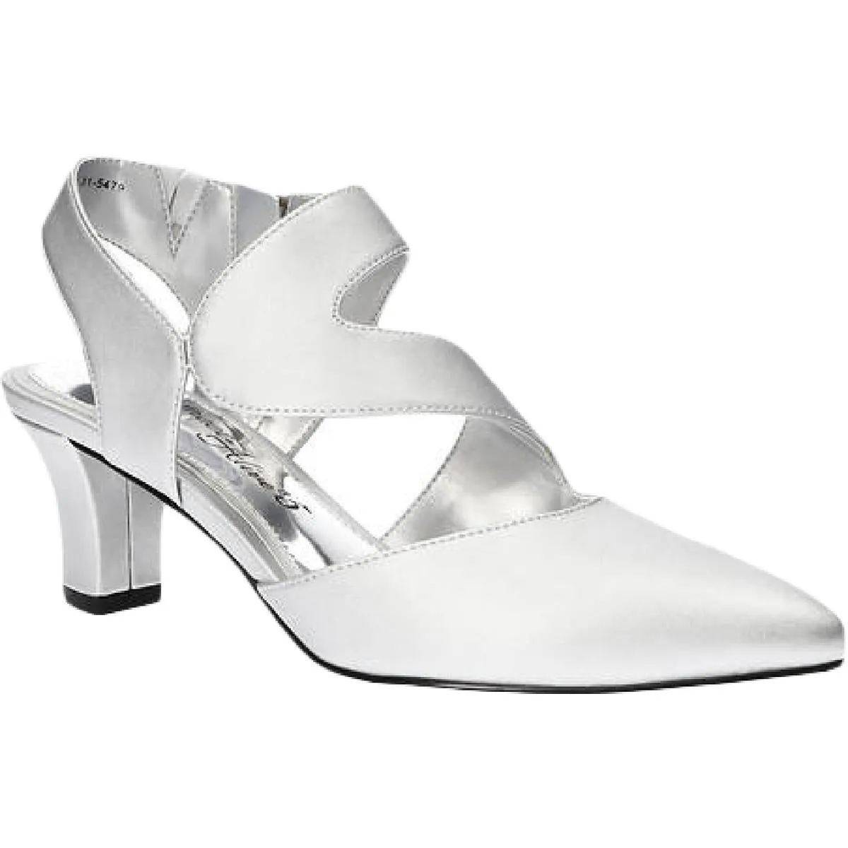 Easy Street Womens VENUE Satin Pumps Dance Heels