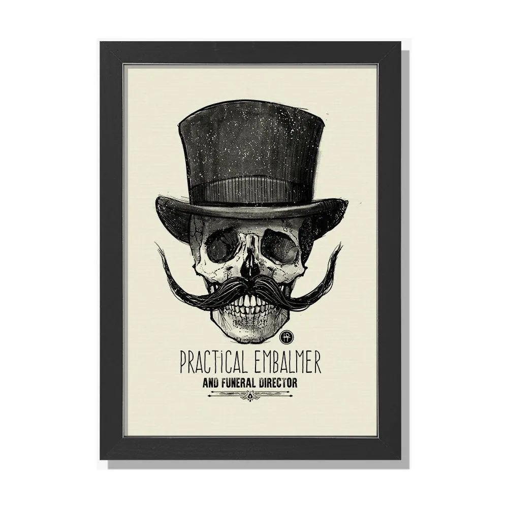 Embalmer Framed Art Print