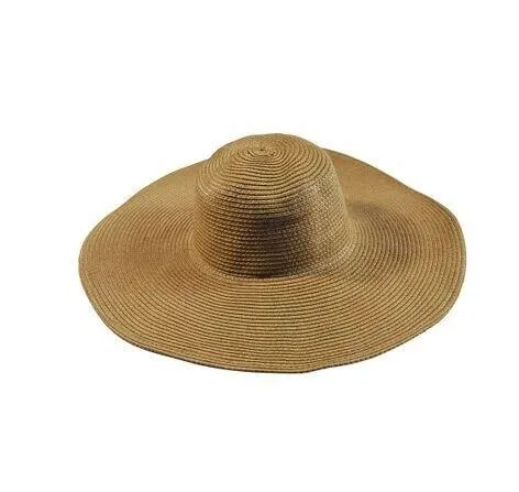 Foldable Large Straw Sun Floppy Beach Hat