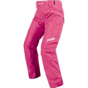 FXR Fresh Womens Pant 2017 Electric Pink