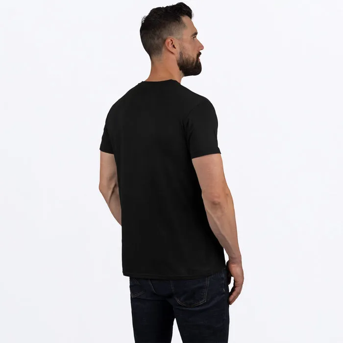 FXR Men's CX Premium Tee Black/Inferno