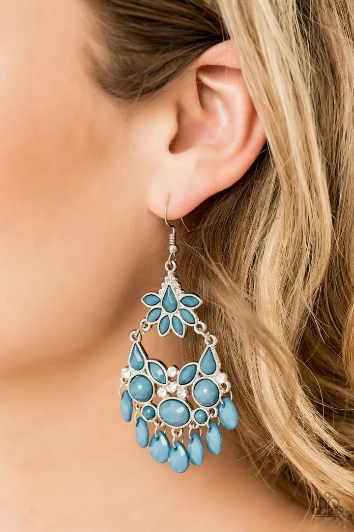 Garden Dream Blue Paparazzi Earrings