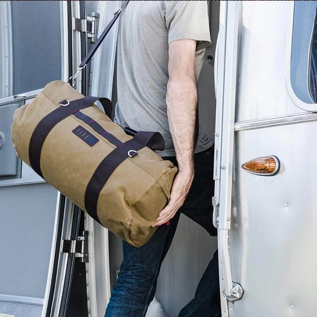 Gaucho Duffel Bag - Brown/Red