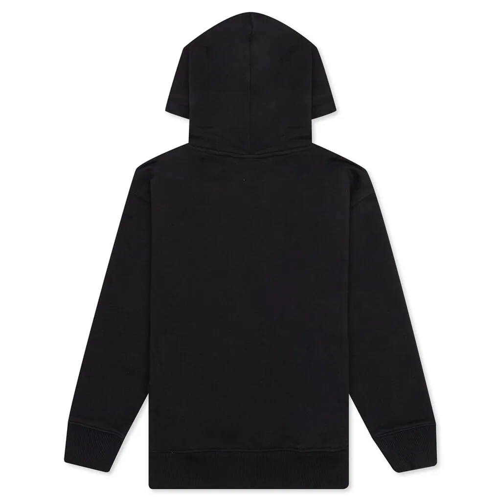 Girls Monsterlisa Hoodie - Black/Blue