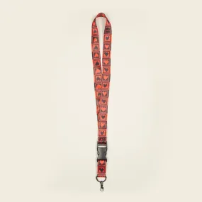 Glitterbox Heart Lanyard